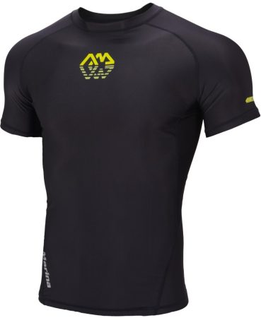 Termoaktívne tričko s krátkym rukávom BLACK , Aqua Marina
